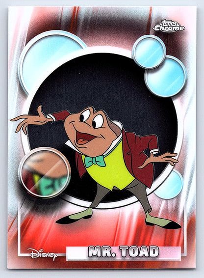 Mr. Toad #3 Base — Topps Chrome Disney