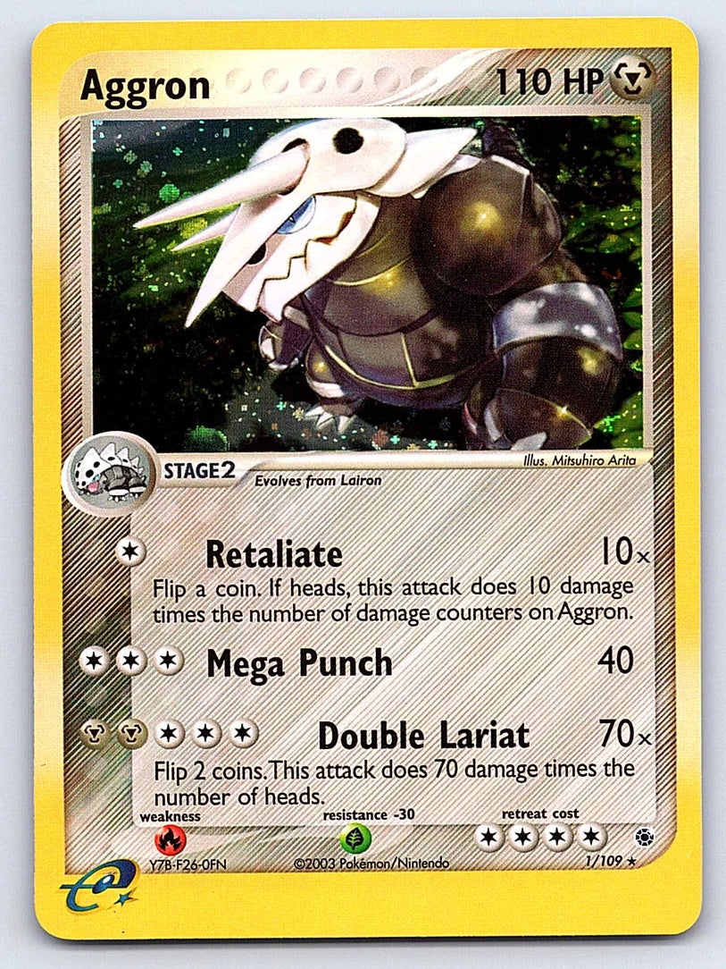 Aggron 1/109 – Ruby and Sapphire