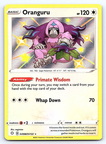 Oranguru SV098/SV122 – Shining Fates: Shiny Vault