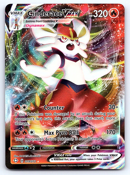Cinderace VMAX 019/072 – Shining Fates