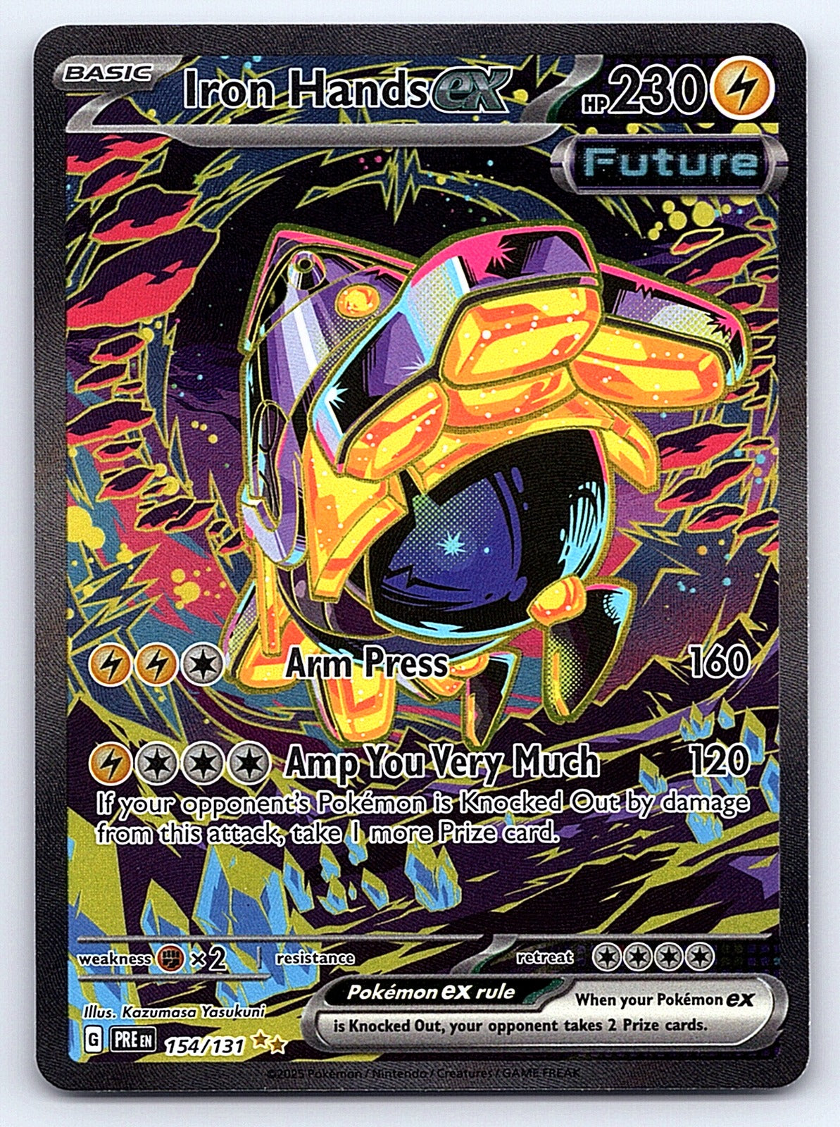 Iron Hands ex 154/131 – SV: Prismatic Evolutions