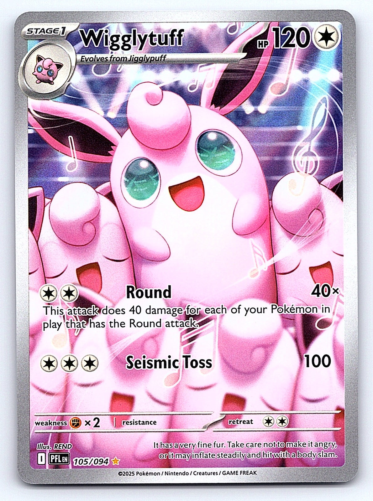 Wigglytuff 105/094 – ME02: Phantasmal Flames