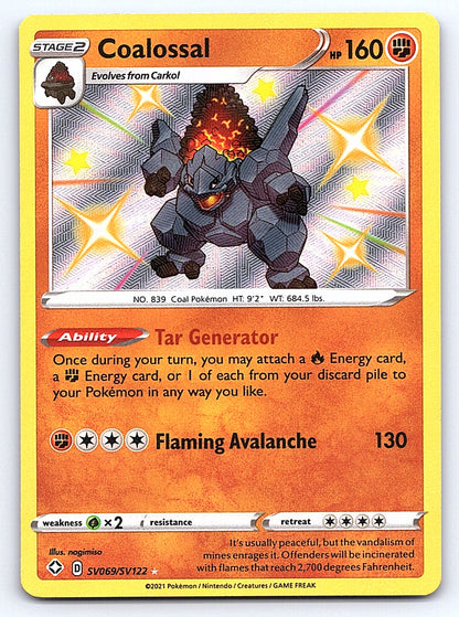 Coalossal SV069/SV122 – Shining Fates: Shiny Vault