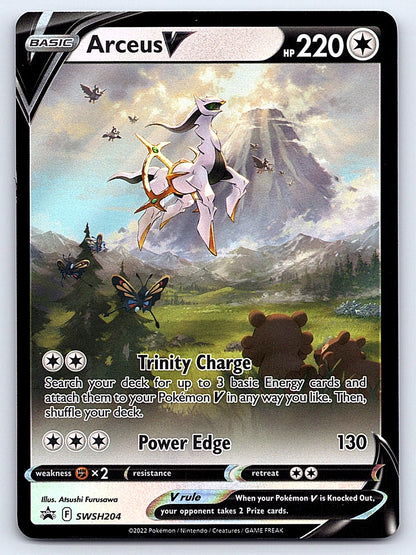 Arceus V SWSH204 – SWSH: Sword & Shield Promo Cards