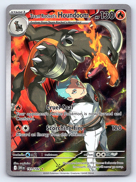 Team Rocket's Houndoom 191/182 – SV10: Destined Rivals