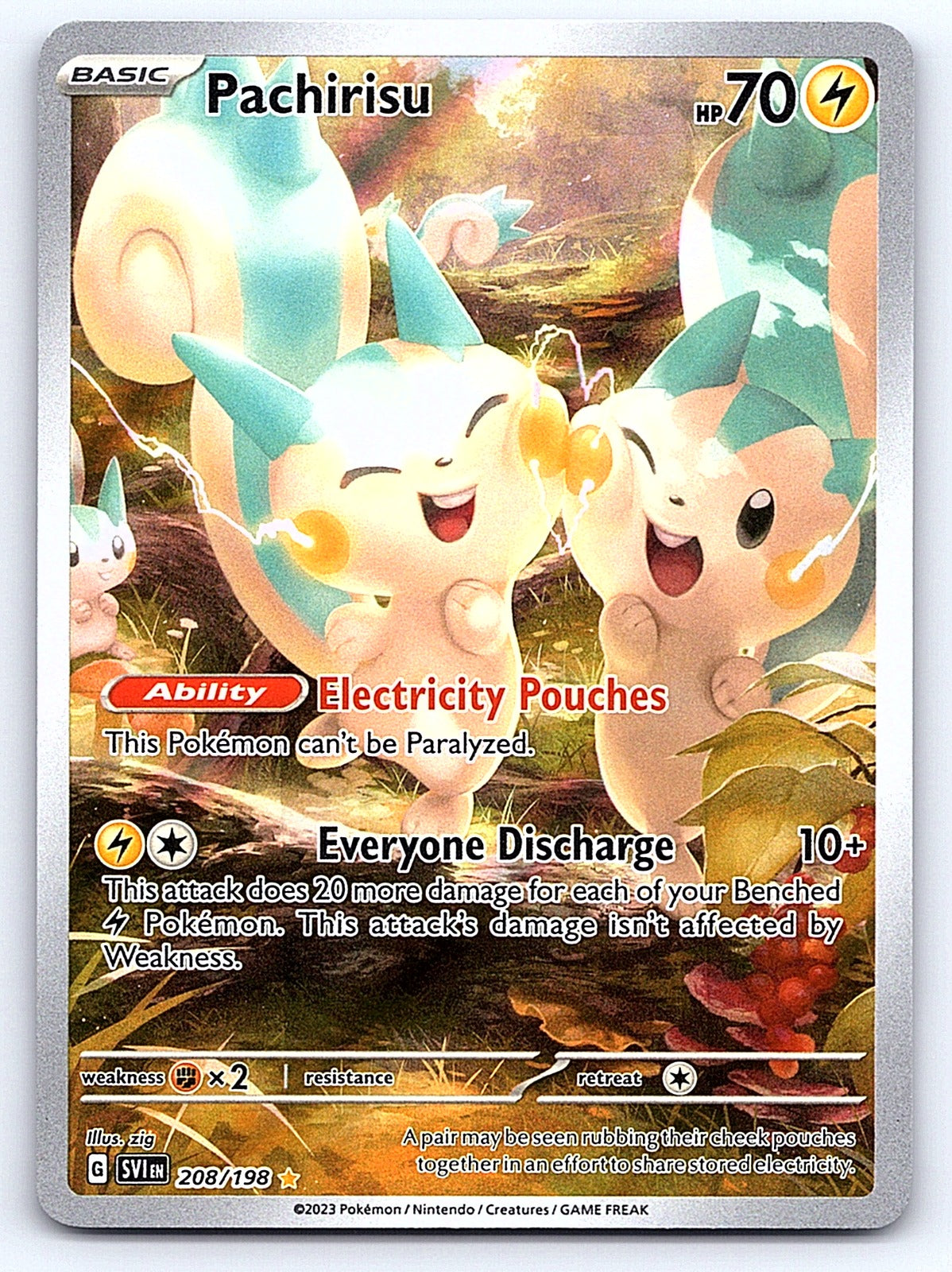 Pachirisu 208/198 – SV01: Scarlet & Violet Base Set