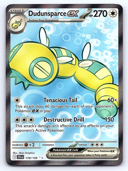 Dudunsparce ex 178/159 – SV09: Journey Together