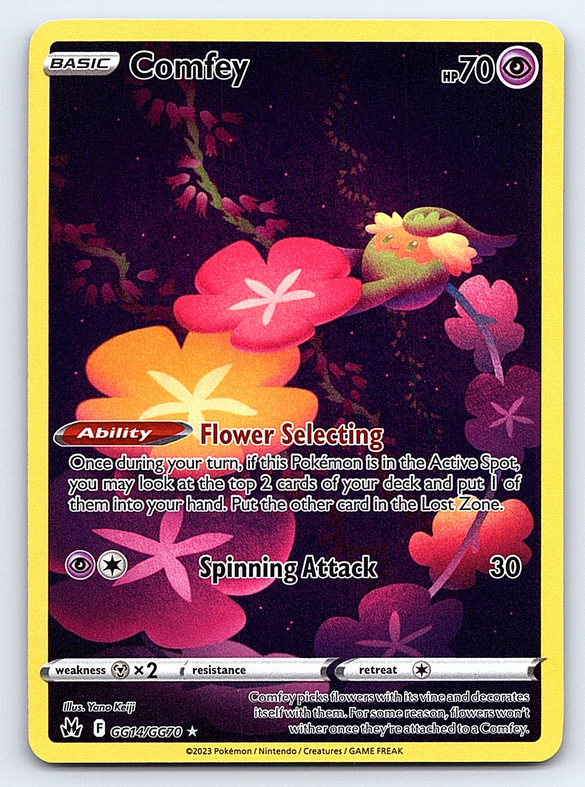 Comfey GG14/GG70 – SWSH: Crown Zenith: Galarian Gallery