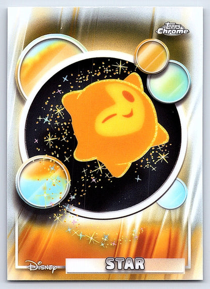 Star #44 Base — Topps Chrome Disney