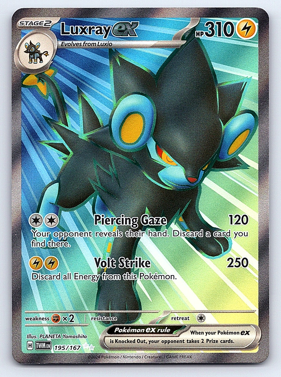 Luxray ex 195/167 – SV06: Twilight Masquerade