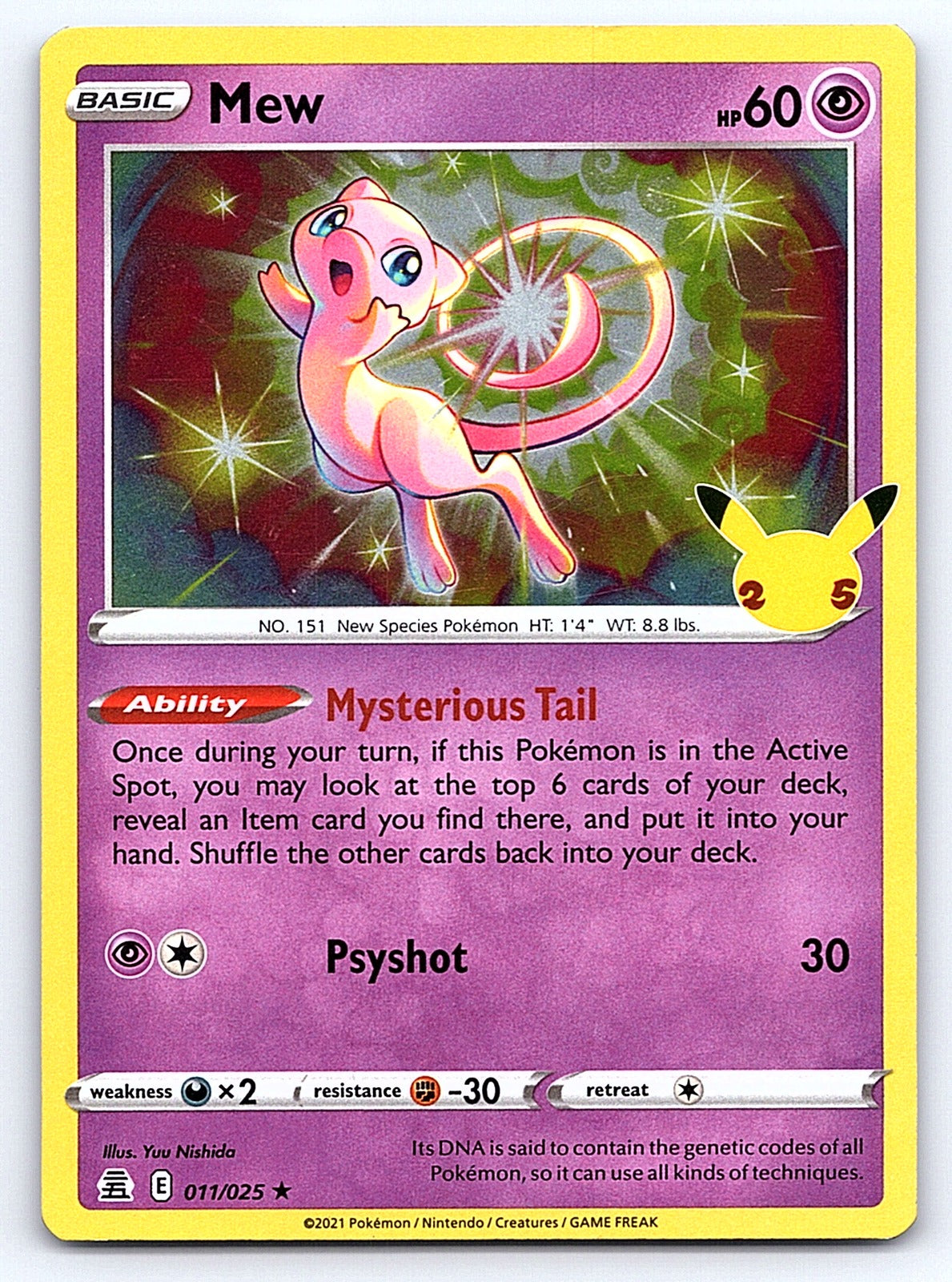Mew 011/025 – Celebrations