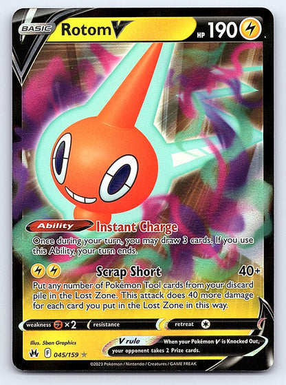 Rotom V 045/159 – SWSH: Crown Zenith