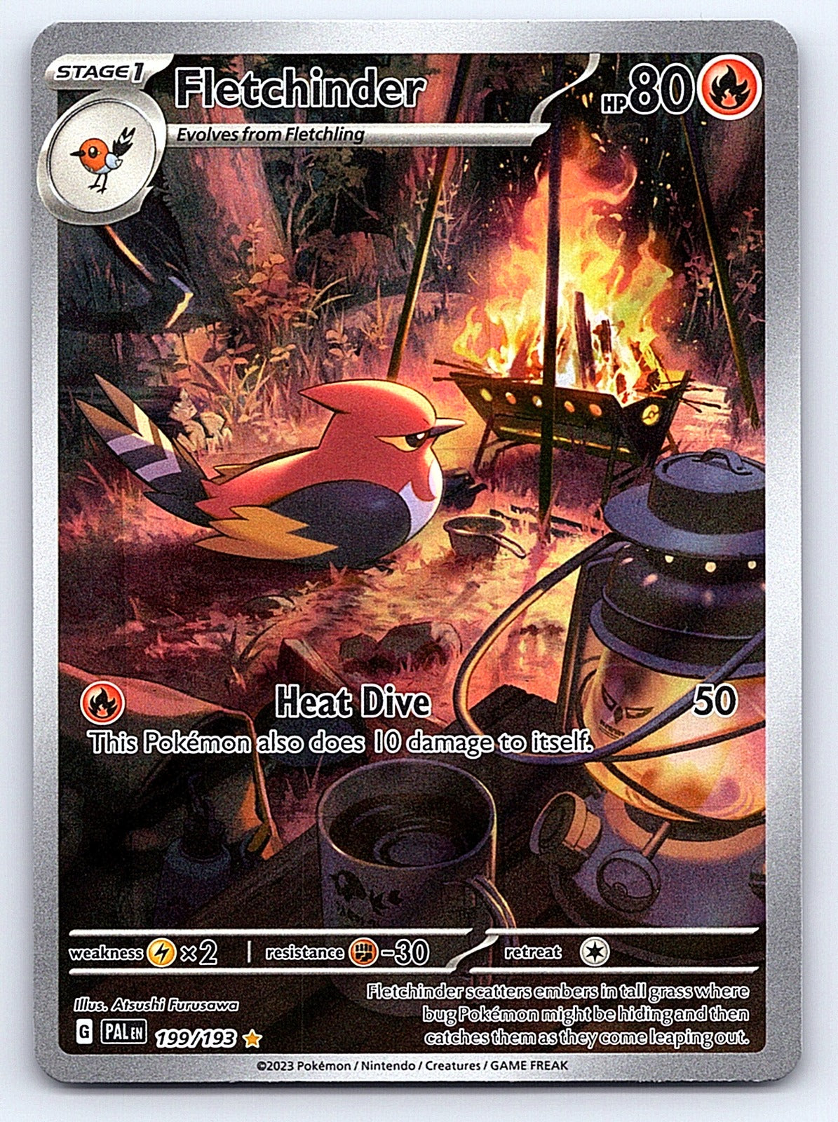 Fletchinder 199/193 – SV02: Paldea Evolved
