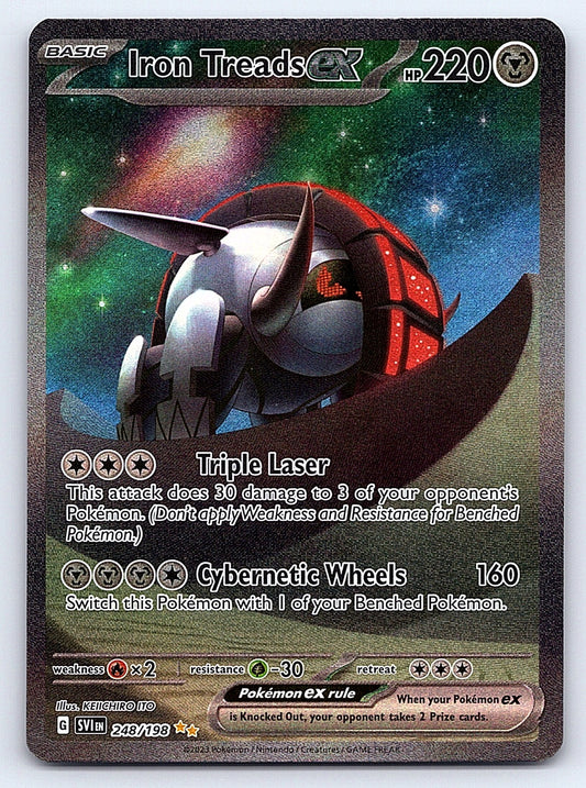 Iron Treads ex 248/198 – SV01: Scarlet & Violet Base Set