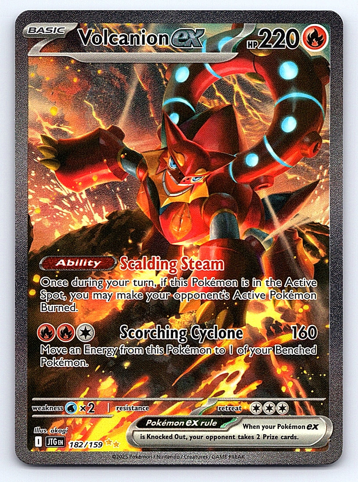 Volcanion ex 182/159 – SV09: Journey Together