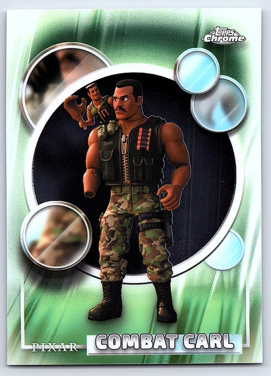 Combat Carl #190 Base — Topps Chrome Disney