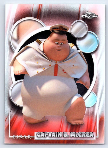 Captain B. McCrea #144 Base — Topps Chrome Disney