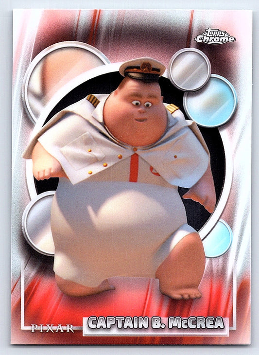 Captain B. McCrea #144 Base — Topps Chrome Disney