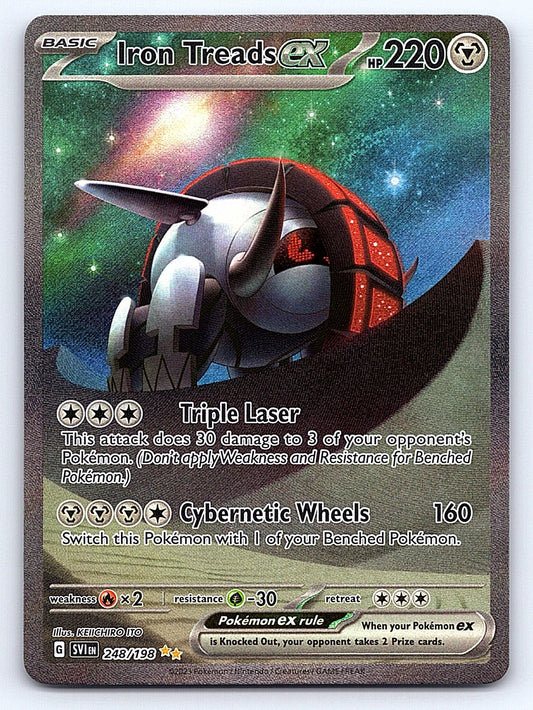 Iron Treads ex - 248/198 – SV01: Scarlet & Violet Base Set