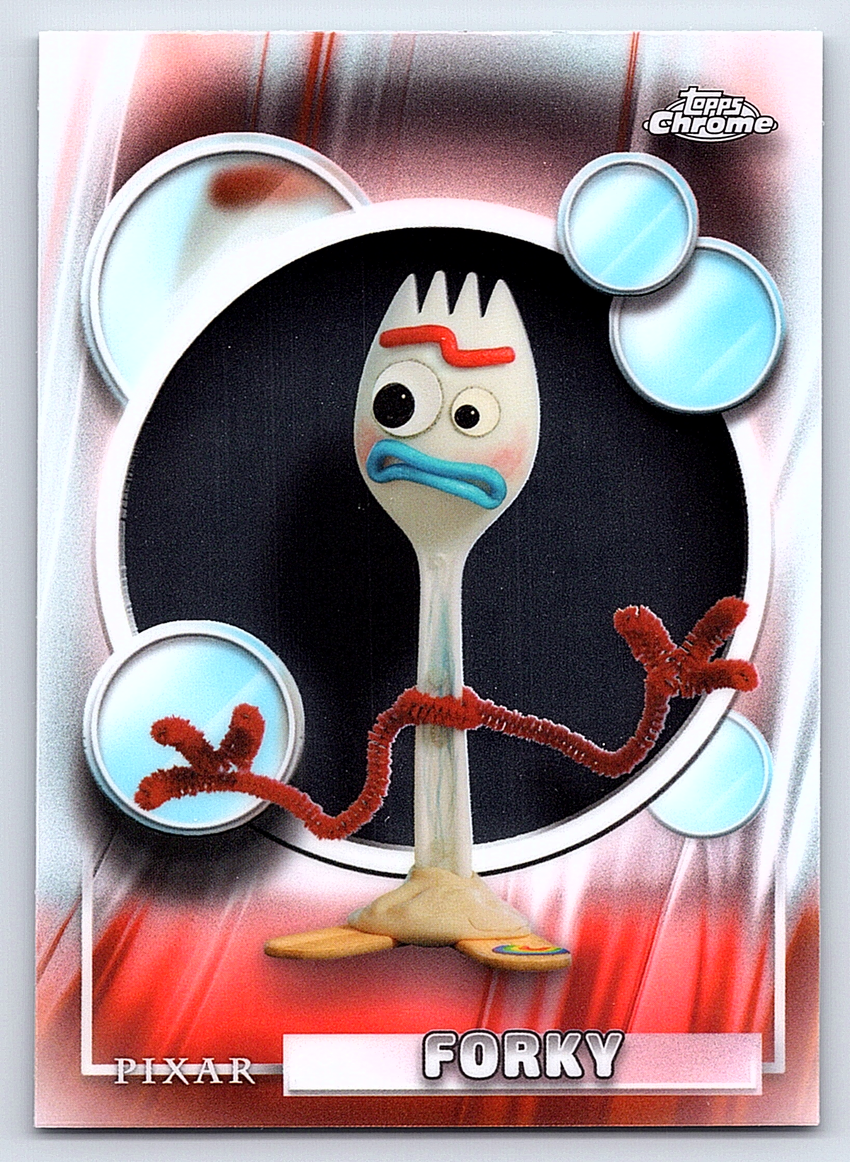 Forky #192 Base — Topps Chrome Disney