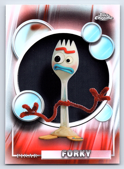 Forky #192 Base — Topps Chrome Disney