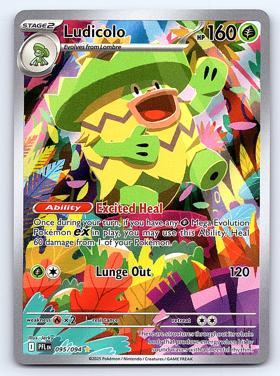 Ludicolo 095/094 – ME02: Phantasmal Flames