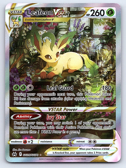 Leafeon VSTAR GG35/GG70 – SWSH: Crown Zenith: Galarian Gallery