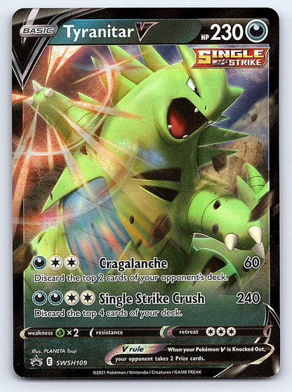 Tyranitar V SWSH109 – SWSH: Sword & Shield Promo Cards