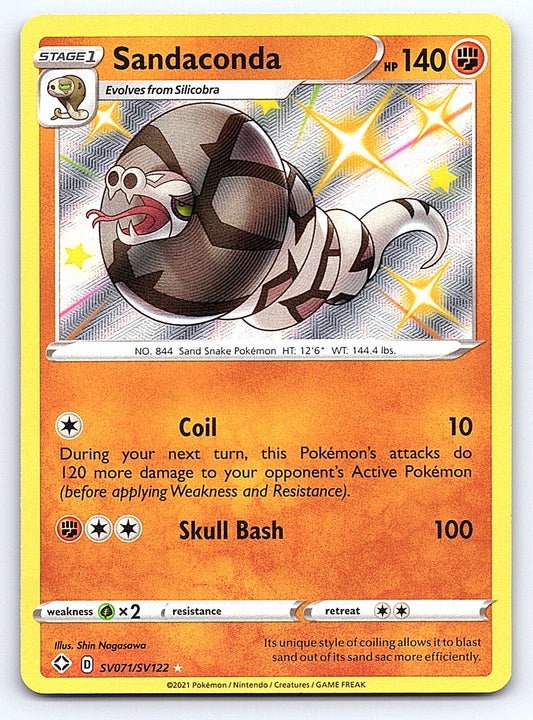 Sandaconda SV071/SV122 – Shining Fates: Shiny Vault