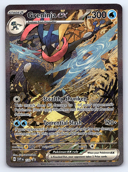 Greninja ex 132 – SV: Scarlet & Violet Promo Cards