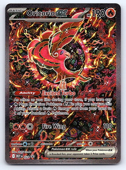 Oricorio ex 024 – ME: Mega Evolution Promo