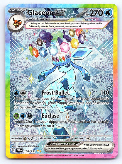 Glaceon ex 150/131 – SV: Prismatic Evolutions