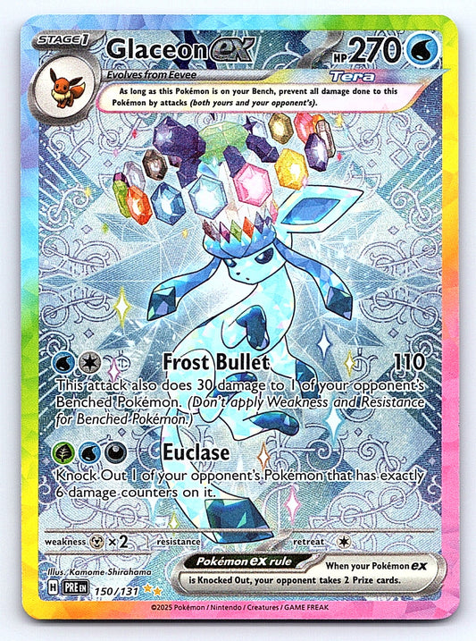 Glaceon ex 150/131 – SV: Prismatic Evolutions