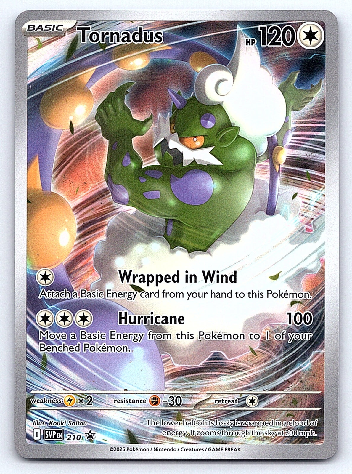 Tornadus - 210 – SV: Scarlet & Violet Promo Cards