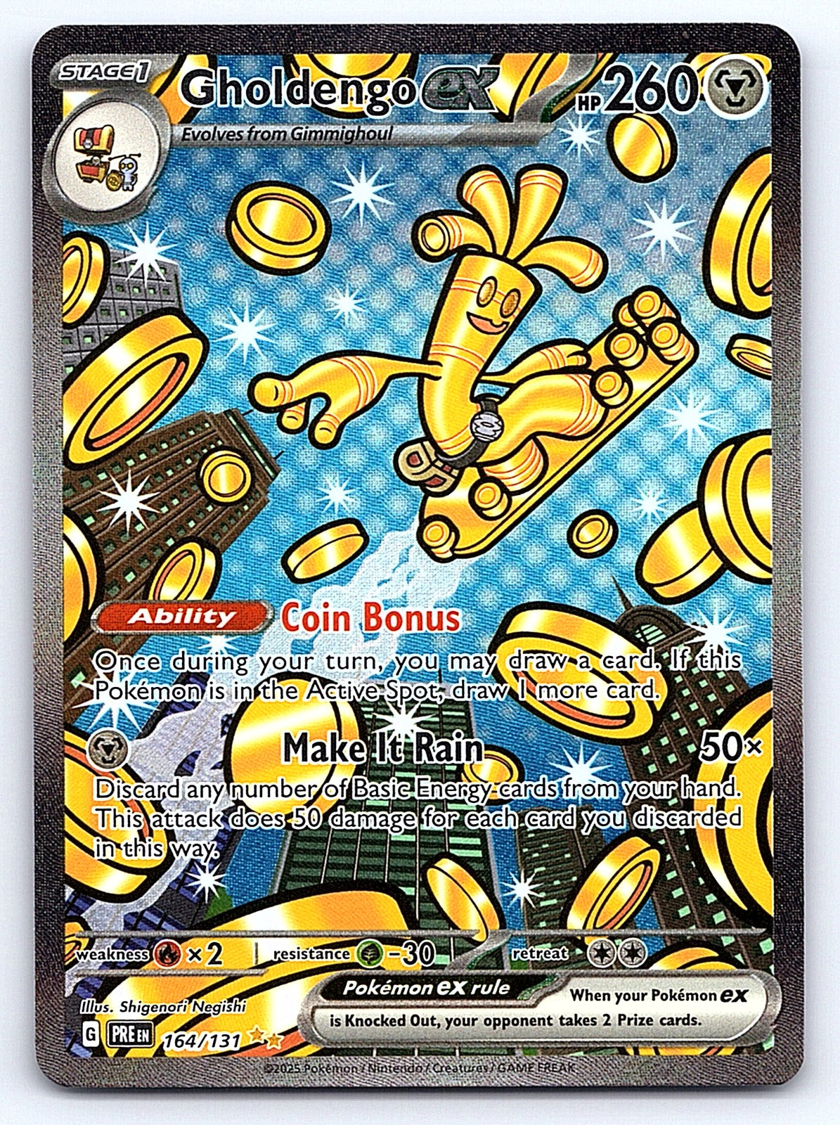 Gholdengo ex 164/131 – SV: Prismatic Evolutions