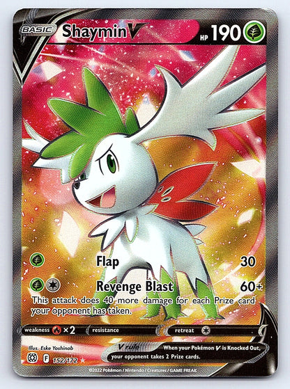 Shaymin V (Full Art) 152/172 – SWSH09: Brilliant Stars