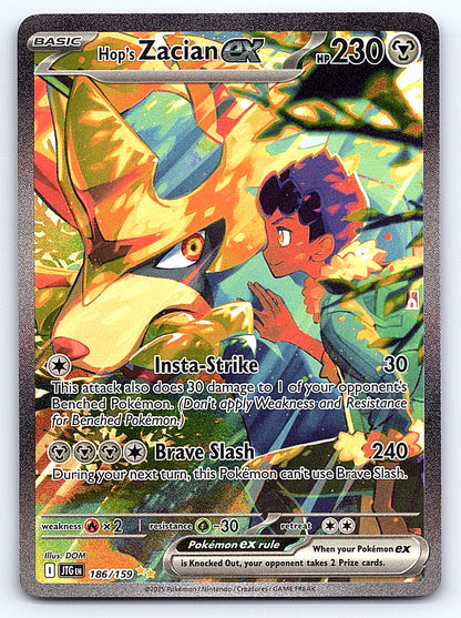 Hop's Zacian ex 186/159 – SV09: Journey Together