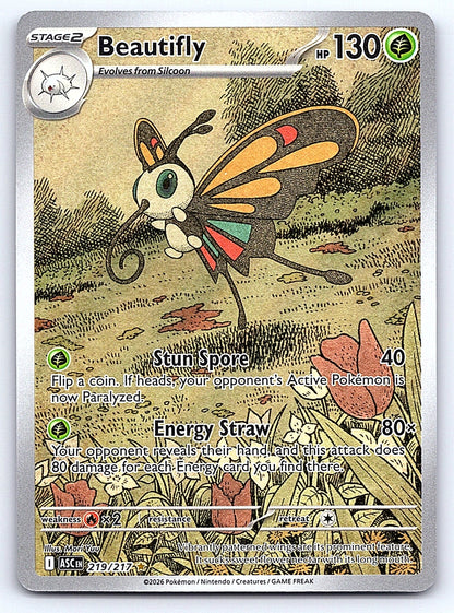 Beautifly 219/217 – ME: Ascended Heroes