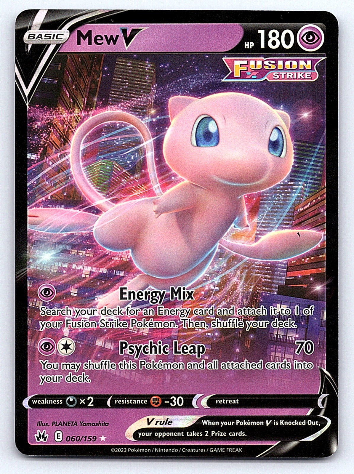 Mew V 060/159 – SWSH: Crown Zenith
