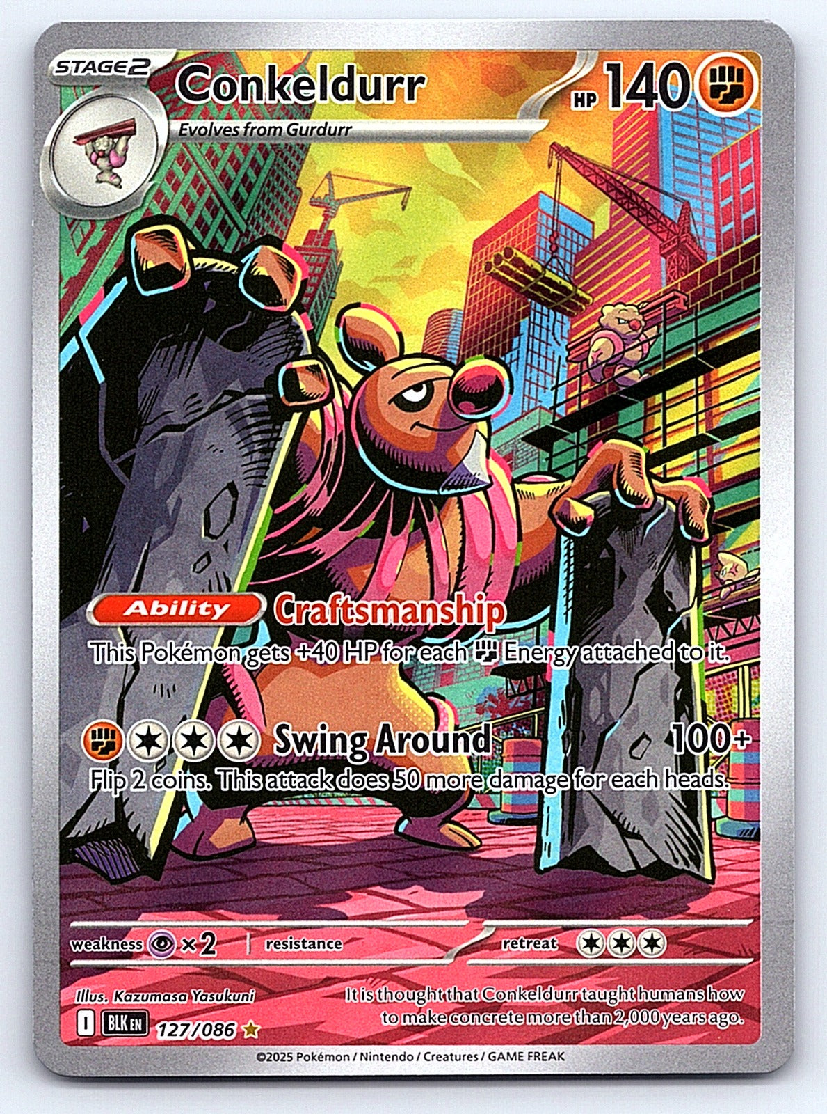 Conkeldurr 127/086 – SV: Black Bolt