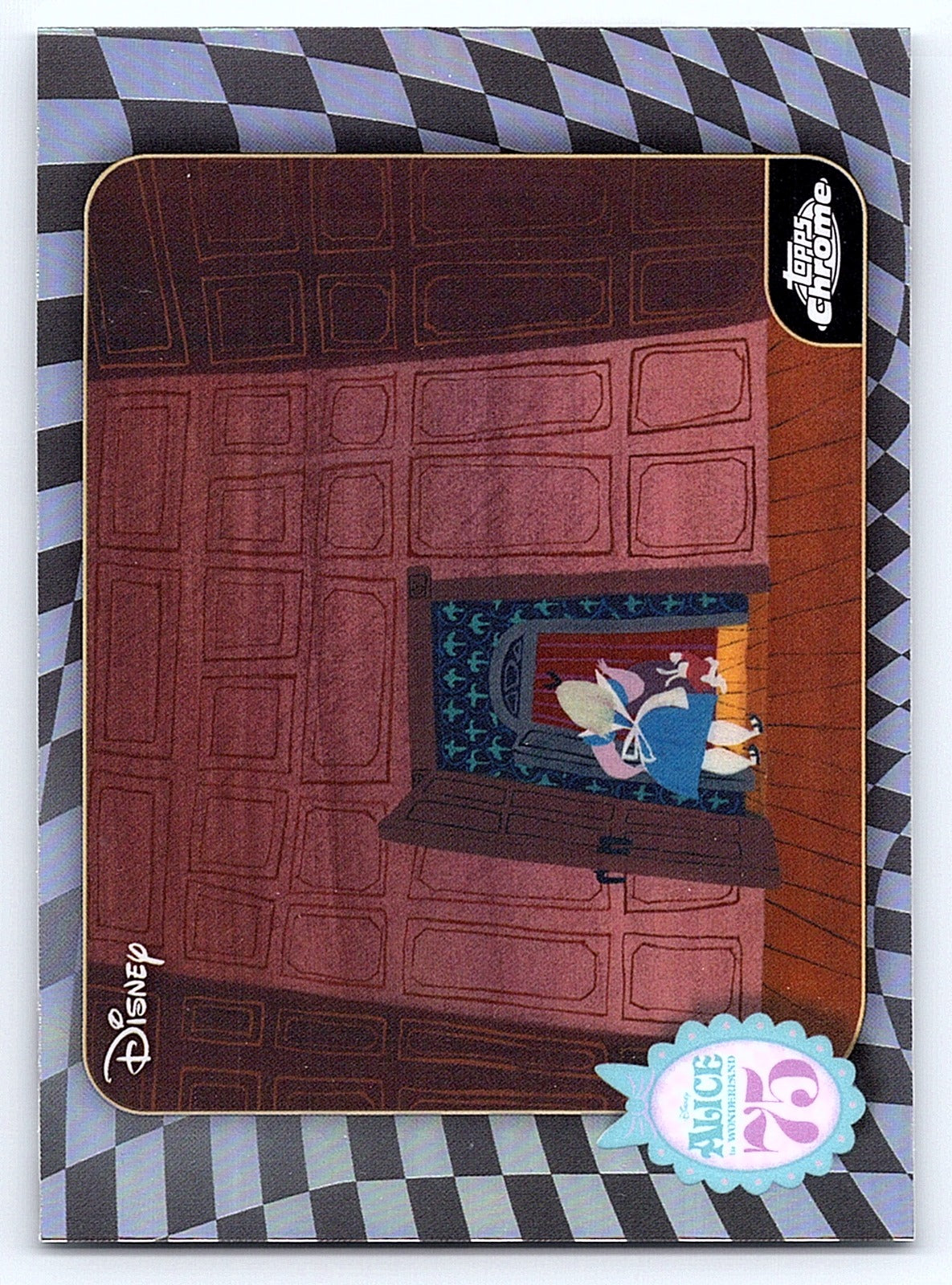 Following the White Rabbit #AW 1 Alice In Wonderland 75th Anniversary — Topps Ch