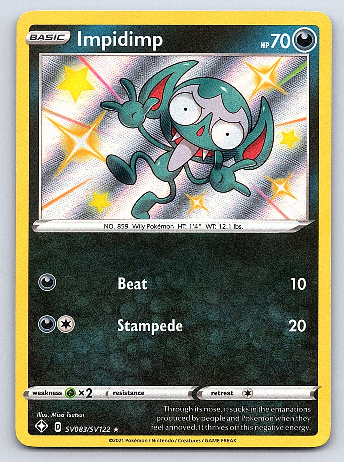 Impidimp SV083/SV122 – Shining Fates: Shiny Vault