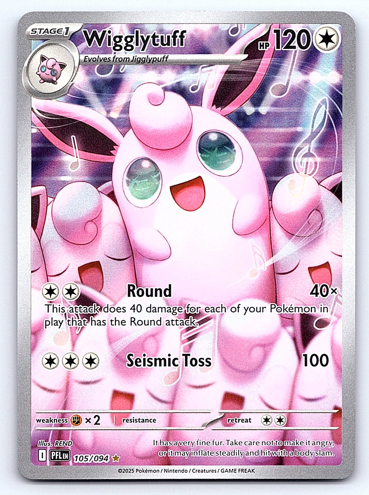 Wigglytuff 105/094 – ME02: Phantasmal Flames