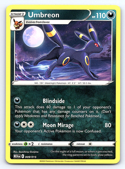 Umbreon 009/015 – McDonald's Promos 2024