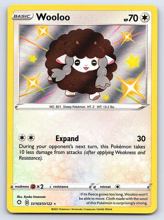 Wooloo SV103/SV122 – Shining Fates: Shiny Vault