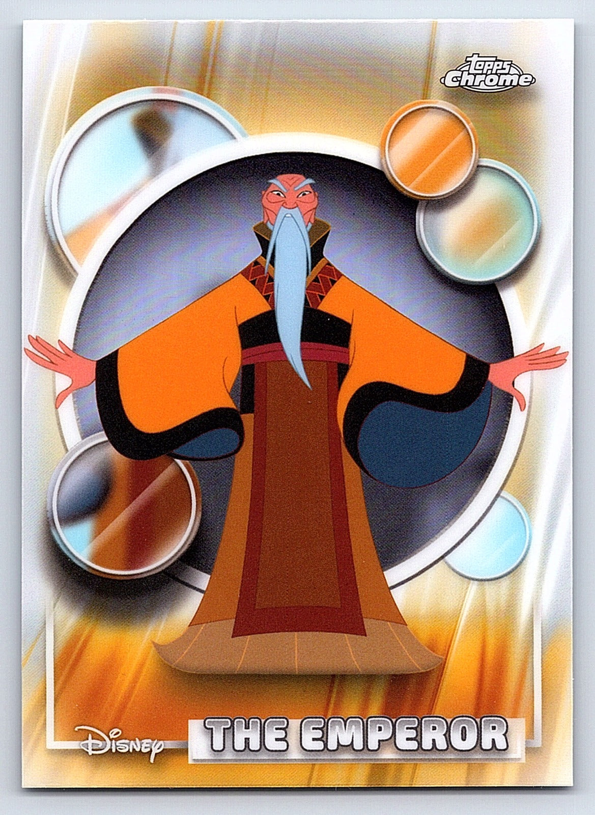 The Emperor #133 Base — Topps Chrome Disney