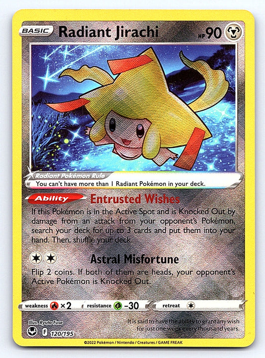 Radiant Jirachi 120/195 – SWSH12: Silver Tempest