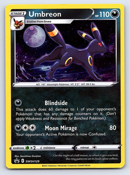 Umbreon - SWSH129 – SWSH: Sword & Shield Promo Cards