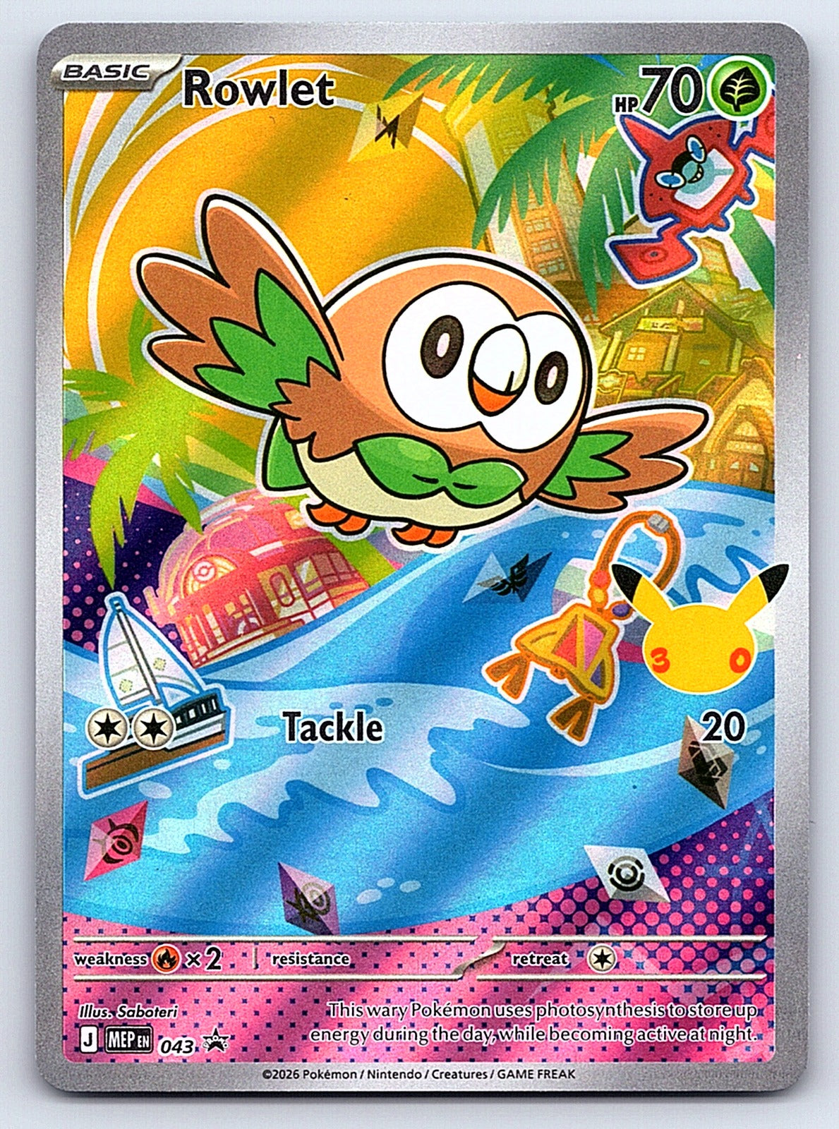 Rowlet 043 – ME: Mega Evolution Promo