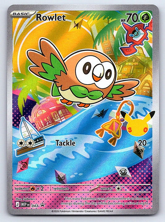 Rowlet 043 – ME: Mega Evolution Promo